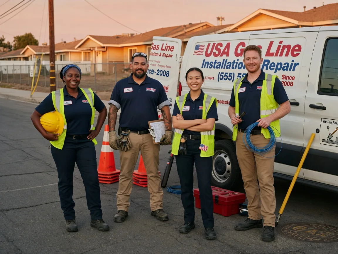 Gas Line Installation company in Santa Ana, CA